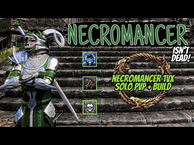 ESO PvP - Necro 1vX build Zergbusting on the worst class