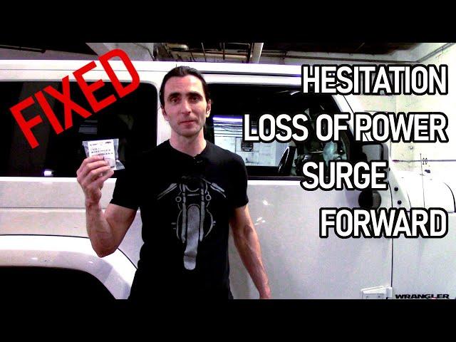 Jeep Wrangler Momentary loss of power at low RPMS followed by surge forward - FIXED!