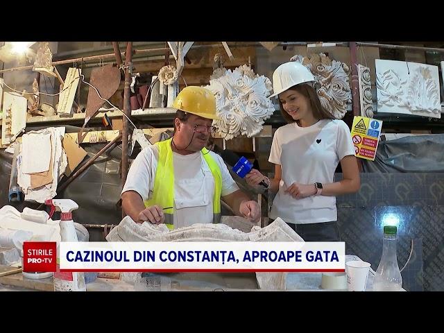 Când va fi dat în folosință cazinoul din Constanța. Lucrările sunt gata în proporție de 80%