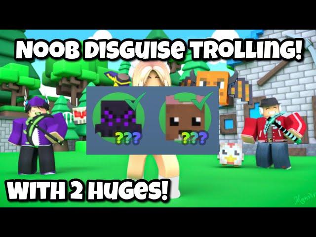 Noob Disguise Trolling in Mining Clicker Simulator