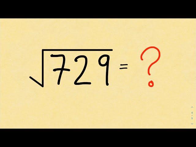 Cómo CALCULAR una RAÍZ CUADRADA de forma MENTAL (Súper fácil) | TRUCOS para el examen de admisión