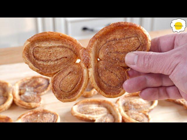 French Palmiers (Puff Pastry Recipe)