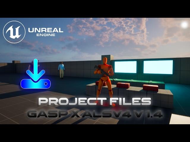 UE 5 | ALSv4 Project Integrate with GASP [+Download Files]