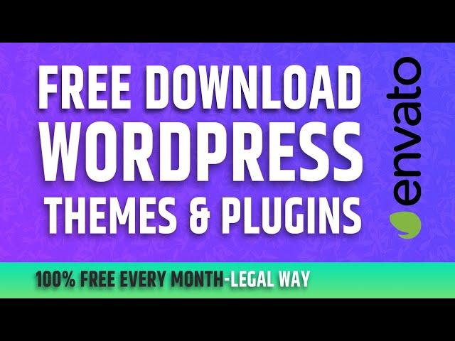 How to download WordPress Themes Plugins Free-100% Legal Way-English