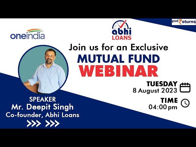 Webinar:  Effective Ways To Stop Unwanted Redemptions | Abhi Loans | GoodReturns