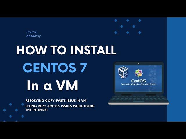 New  How to install CentOS 7 in VM