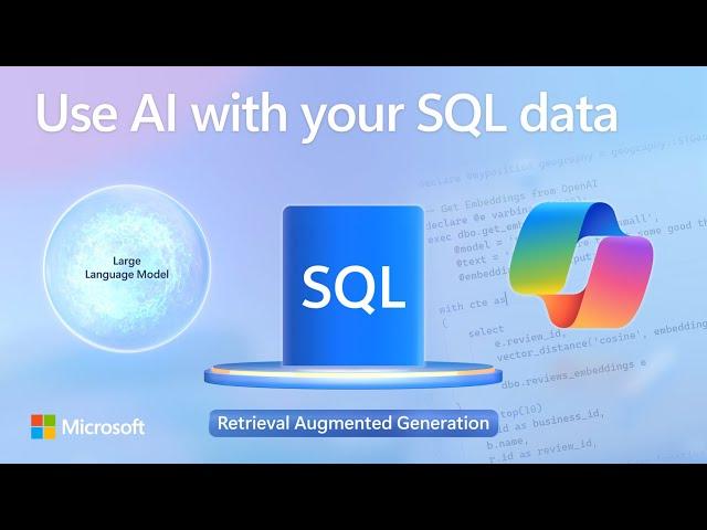 New AI integration for your SQL databases | RAG, Vector Search, Admin Automation