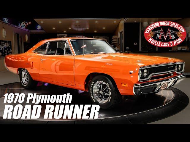 1970 Plymouth Road Runner For Sale Vanguard Motor Sales #2665