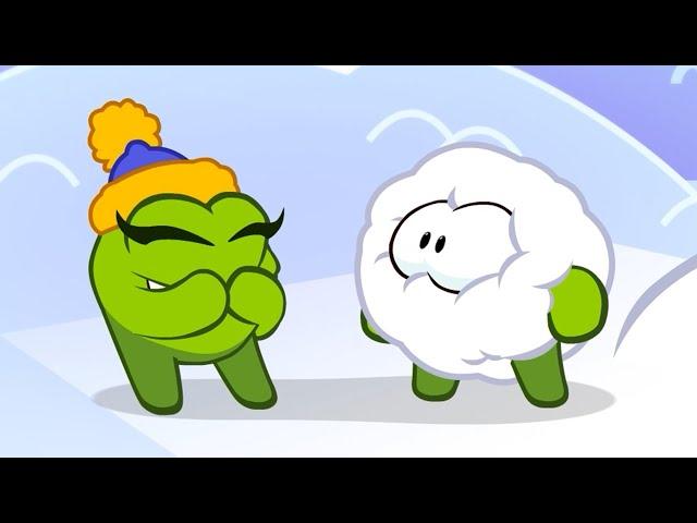 Snow Castles |  Om Nom Stories - Cut The Rope  | Preschool Learning | Moonbug Tiny TV