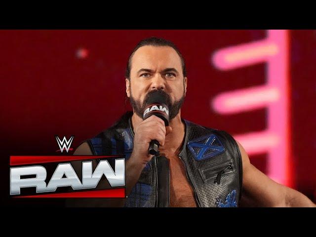 Drew McIntyre wants to stop Roman Reigns at Royal Rumble: Raw, Jan. 13, 2025