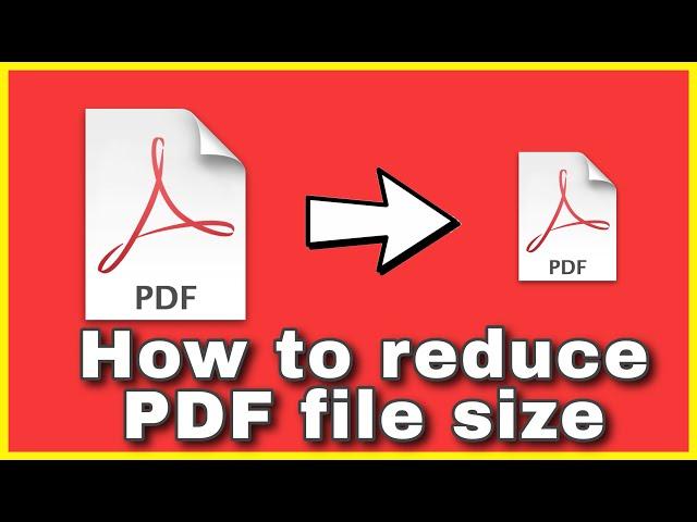 How to reduce pdf file size in phone || Android or ios or Pc || without loosing quality ||
