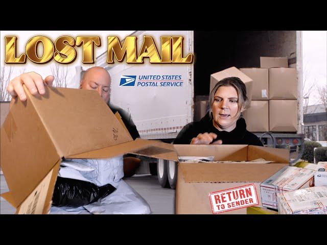 I bought a HUGE 40 POUND Box of LOST MAIL Packages