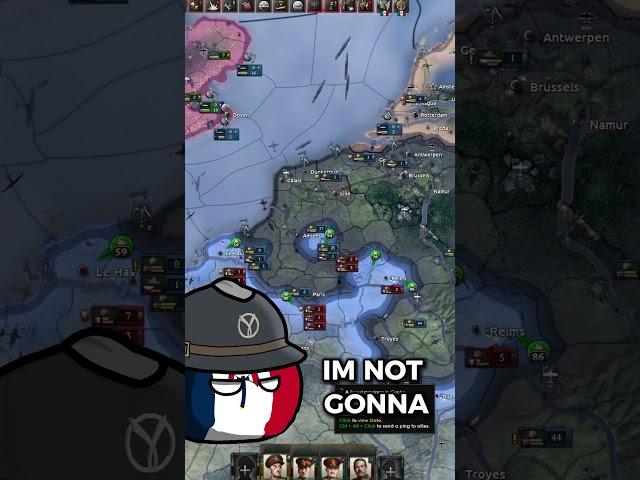 GERMAN PLAYER MAKES FUN OF FRANCE!! | Hearts of Iron IV MP #hoi4 #dankusmemecus #tommykay #hoi4meme