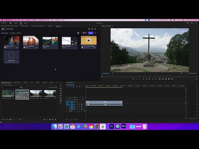 Using Frame.io with Adobe Premiere Pro to get feedback on your video project.