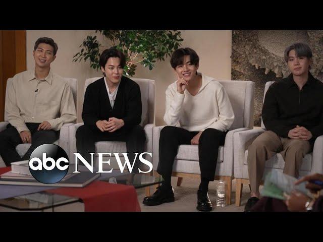 [ENG SUB] BTS interview with ABC News on Nightline with President Moon