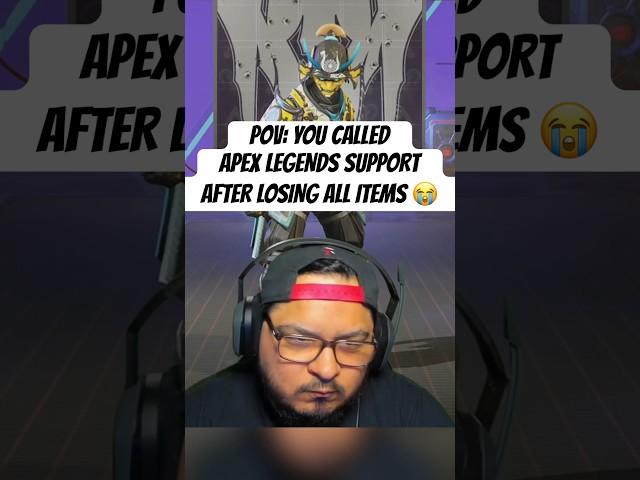 CALLING APEX LEGENDS SUPPORT AFTER LOSING EVERYTHING