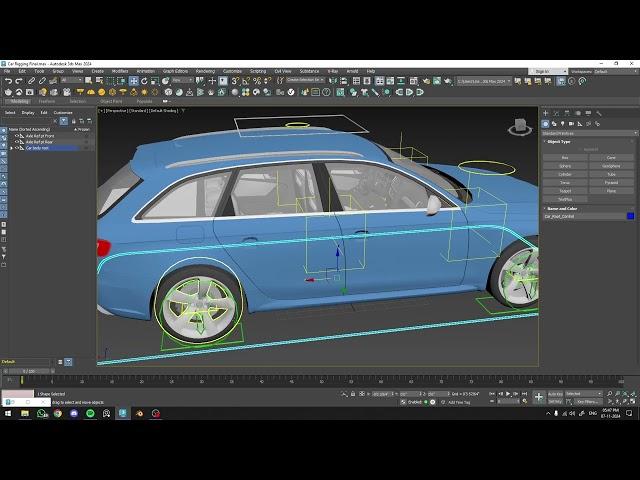 Car Rigging w/3ds Max