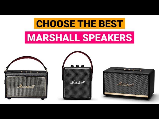 Top 5 Best Marshall Bluetooth Speakers Buying Guide 