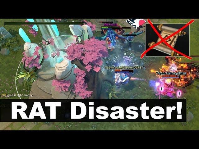 Beautiful RAT - No TP Disaster Dota 2