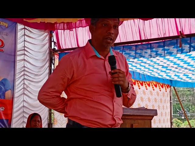 Revival meeting at Banuaguda message by Bro Niranjan Turuk