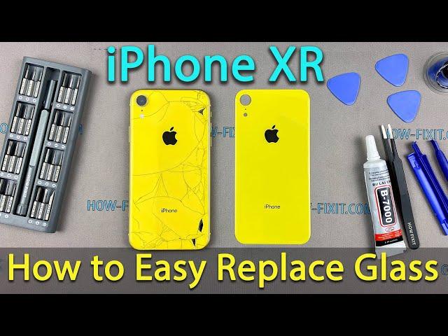 iPhone XR Easy Glass Replacement Without Disassembling