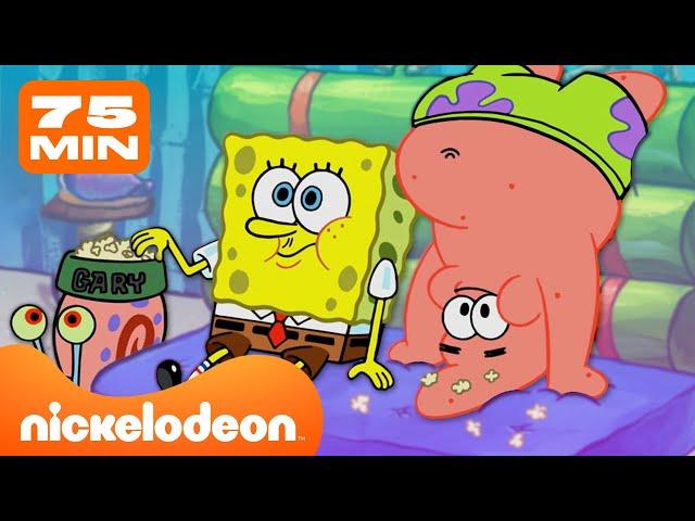 Губка Боб | 1 час в ананасе Губки Боба! | Nickelodeon Cyrillic