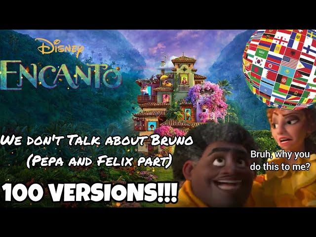 Encanto | We don't talk about Bruno | One-Line Multilanguage | (100 VERSIONS!)