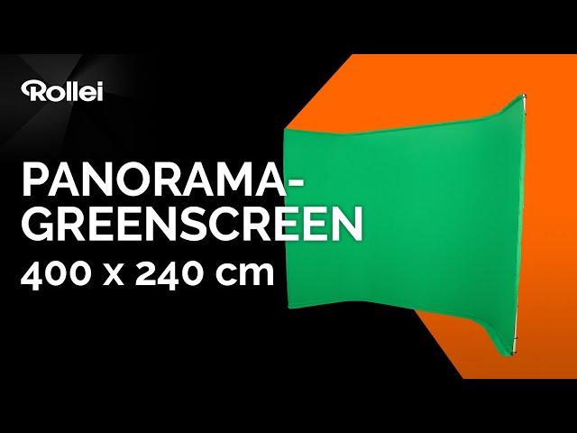 Rollei Panorama Greenscreen 4,0 x 2,4 m