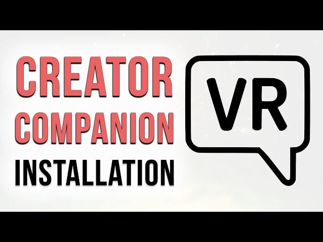 How to download and install CREATOR COMPANION for VRChat | 2024