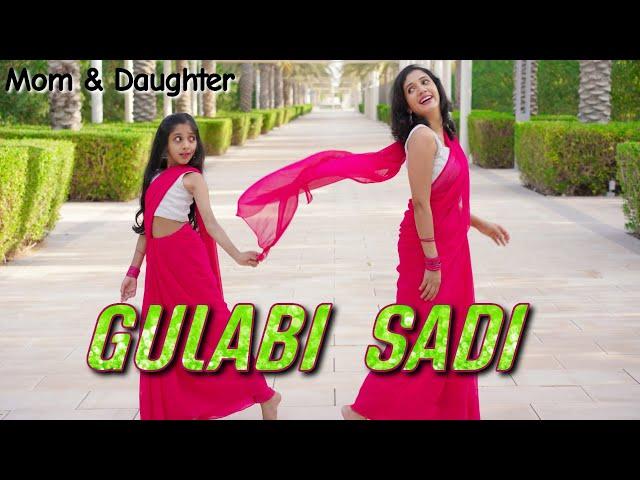 Gulabi Sadi | Sanju Rathod | Nivi and Ishanvi | Laasya | dance cover