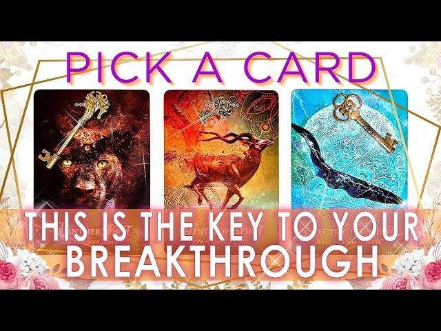 BREAKTHROUGH ALERT ‼️ YOUR SPIRIT GUIDES BRING YOU THIS IMPORTANT KEY ️ PICK A CARD