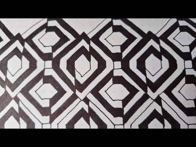 Optical illusion pattern