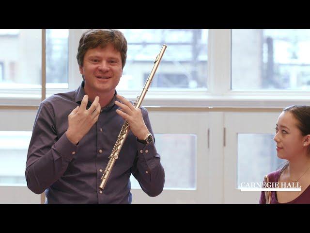 Vienna Philharmonic Flute Master Class with Karl-Heinz Schütz: Martin’s Ballade