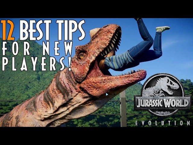 The 12 BEST Tips & Tricks for Jurassic World: Evolution! - Aimed For Beginners!