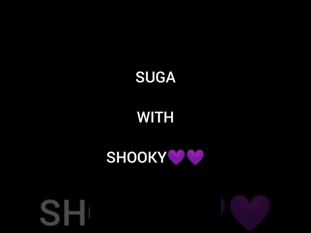 BTS WITH BT21|SUGA WITH SHOOKY|#short #SHORTS