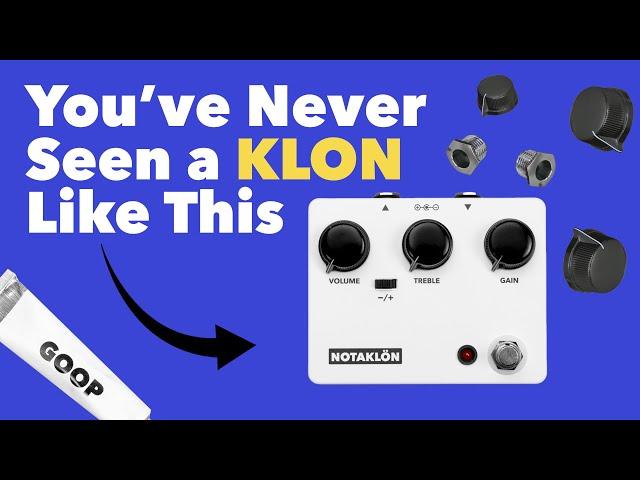 The New JHS Pedals NOTAKLÖN (Solderless Klon DIY Kit)