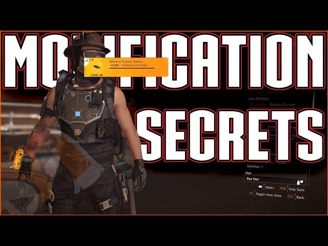 The Division 2 | Modification Secrets | Tips And Tricks For Experienced And New Players!!