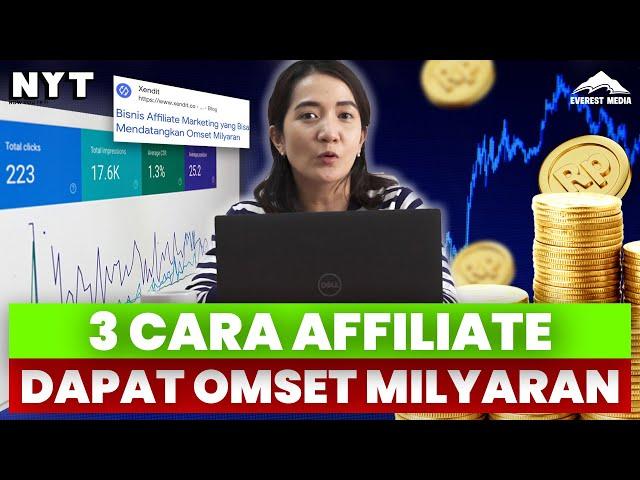 CARA RAUP MILIARAN RUPIAH DARI BISNIS AFFILIATE! - NOW YOU TRY #affiliate #affiliatemarketing