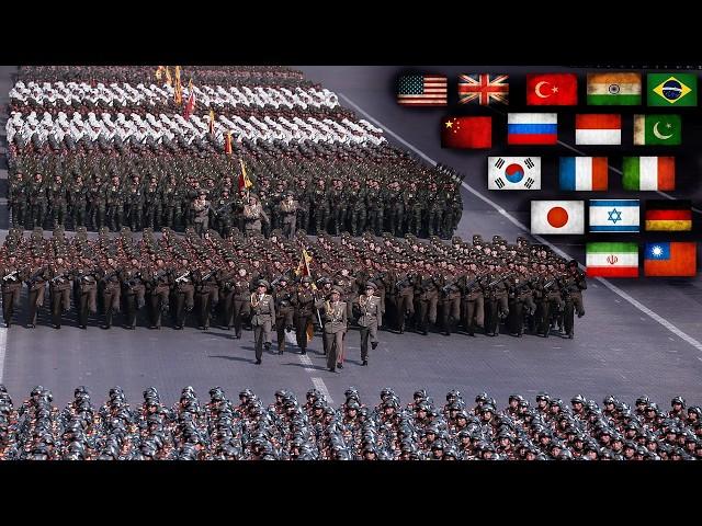 50 Most Powerful Armies in the World | Military Ranking!