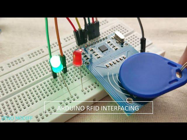 How To Interface Rfid Module With Arduino  || Tomson Electronics