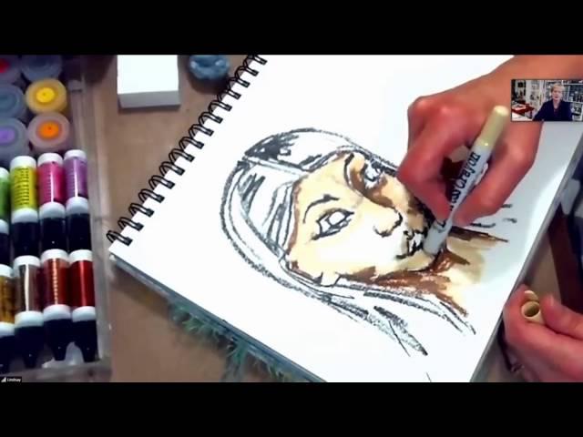 Creative Chat with Barb Owen & Distress Crayon Demo