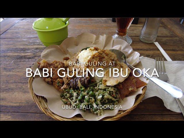 Babi Guling Ibu Oka, Ubud: Crispy, Suckling Pig, in Bali, Indonesia (Feb 13, 2023)