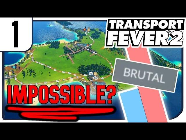 The HARDEST Lets play EVER of Transport Fever 2 Nearly Broke Me...