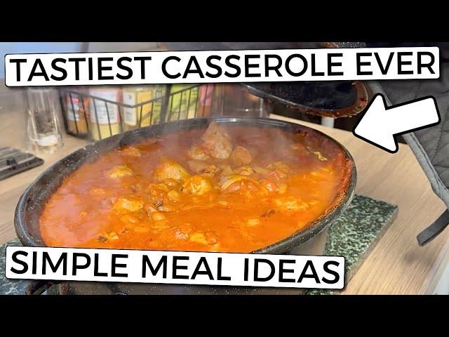 HOW TO COOK THE TASTIEST SAUSAGE CASSEROLE EVER | SIMPLE MEAL IDEAS | The Sullivan Family
