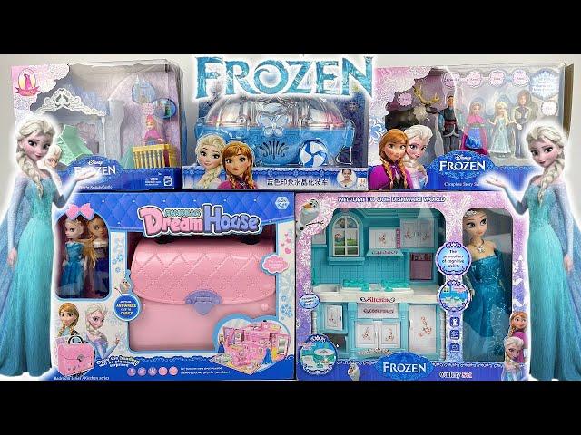 14 minutes Disney Frozen Toy Collection Unboxing | Pop Adventures | ELSA TOYS ASMR Unboxing