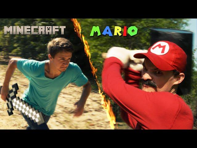 Mario vs Minecraft