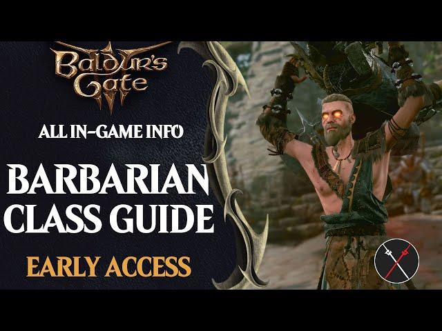 Baldur's Gate 3 Builds: Barbarian Class Build Guide