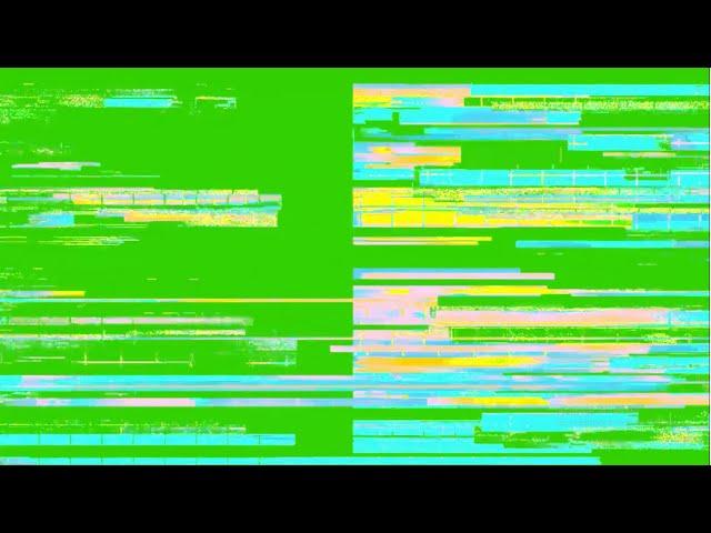 Top 5 TV Screen Glitch Effect Overlay Green Screen By Jelly Motion