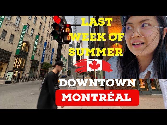 WALKTHROUGH DOWNTOWN MONTRÉAL | @KatrinaandPhillipYu