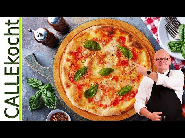 Pizza selber machen! Inkl. Teig und Pizzasoße. Wie aus dem Steinofen!